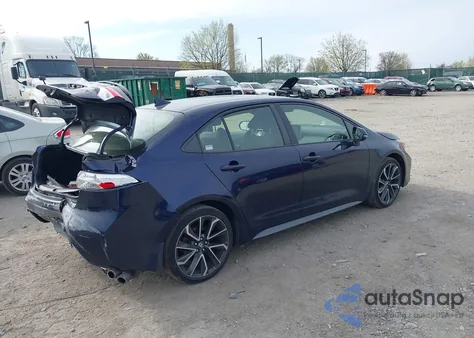 2021 Toyota Corolla Se from USA, damaged, VIN JTDS4MCE9MJ076831